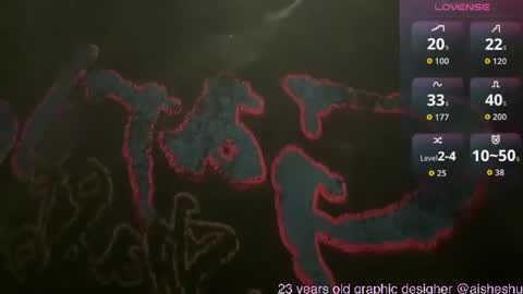 Snapshot of 1000and1nights_ chatting on 14, 6, 2026 Aishe online show from 14, 6, 2026