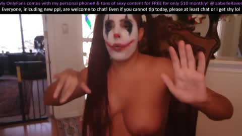 Snapshot of _isabelleraven chatting on 17, 1, 2025 IsabelleRaven online show from 17, 1, 2025