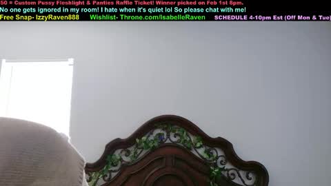 Snapshot of _isabelleraven chatting on 11, 2, 2026 IsabelleRaven online show from 11, 2, 2026
