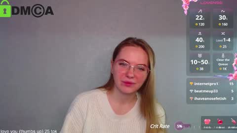 Snapshot of _lysafeta_ chatting on 2, 12, 2024 Welcome guys  Pleasure to see you all here  My name is Lysafeta and MichaelaTip menu is active Private is open  online show from 2, 12, 2024