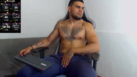 ig aaron hunter123 online show from 25, 9, 2025