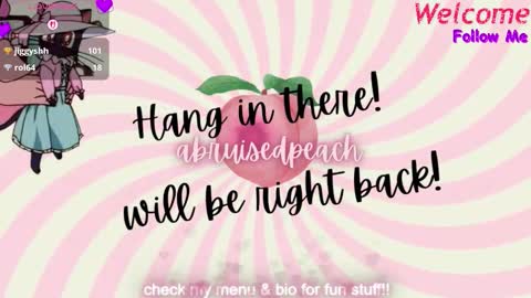 Snapshot of abruisedpeach chatting on 20, 12, 2025 Peach online show from 20, 12, 2025