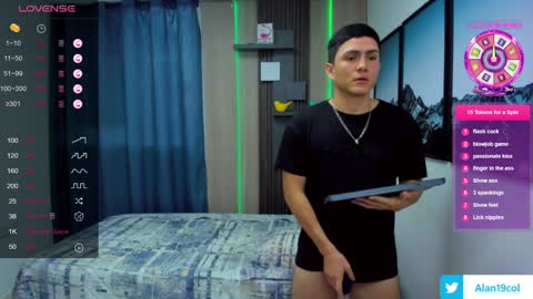 Snapshot of alan_nd_kevin chatting on 21, 1, 2025 Alan Kevin can we reach 100 thumbs up please guys online show from 21, 1, 2025