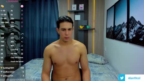 Snapshot of alan_nd_kevin chatting on 12, 3, 2025 Alan Kevin can we reach 100 thumbs up please guys online show from 12, 3, 2025