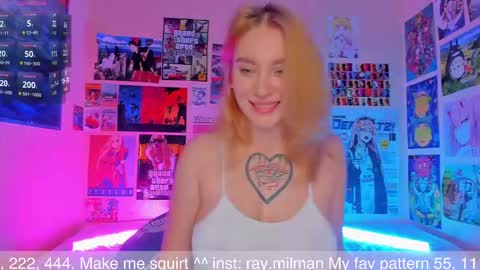 Snapshot of alicemilman chatting on 22, 9, 2025 Alice  online show from 22, 9, 2025