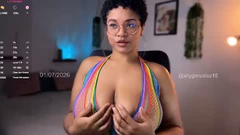 Snapshot of allygonzalez18 chatting on 1, 7, 2026 Ally online show from 1, 7, 2026