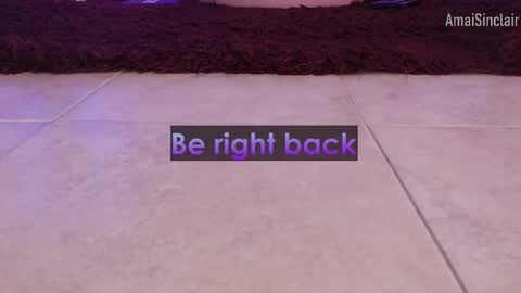 Amai  Sinclair  online show from 19, 9, 2025