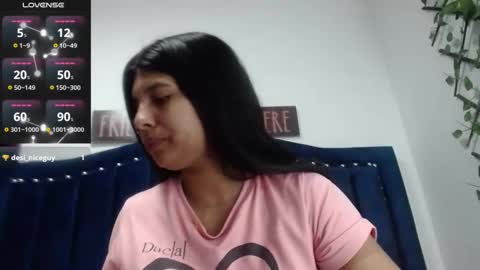 Andreina  online show from 21, 1, 2025