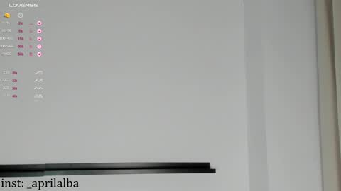 Snapshot of aprilinalba chatting on 14, 1, 2025 ALEKSANDRA POLYAKOVA online show from 14, 1, 2025