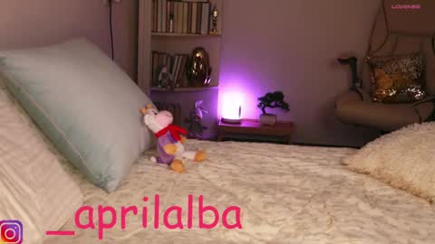 Snapshot of aprilinalba chatting on 6, 10, 2025 ALEKSANDRA POLYAKOVA online show from 6, 10, 2025