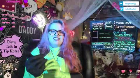 ArtsyHeartsyy online show from 20, 12, 2025