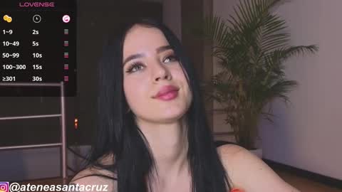 Snapshot of ateneasantacruz chatting on 7, 12, 2024 Atenea  online show from 7, 12, 2024