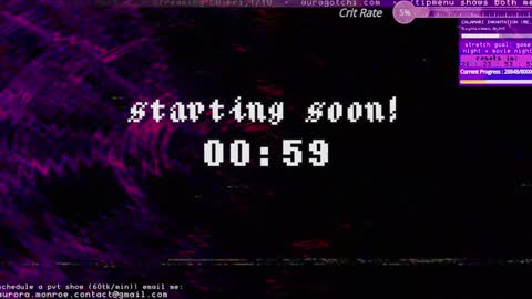 Aurora  Aura online show from 10, 1, 2025