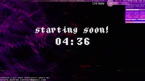 Aurora  Aura online show from 12, 1, 2025