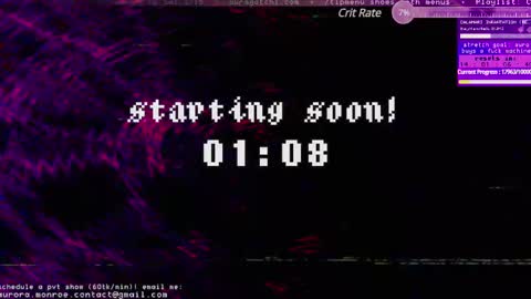 Aurora  Aura online show from 15, 2, 2025