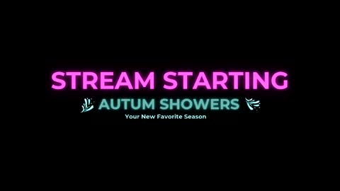 Autum Showers online show from 6, 6, 2026
