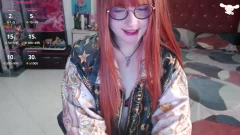 Snapshot of avril2809 chatting on 10, 10, 2025 Abril online show from 10, 10, 2025