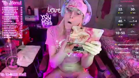 Snapshot of bambibimbosparkles chatting on 8, 7, 2026 Bambi Sparkles TS online show from 8, 7, 2026
