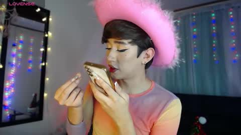 Snapshot of barbie_boy_ chatting on 17, 12, 2024 I work from home this is my room 3 online show from 17, 12, 2024