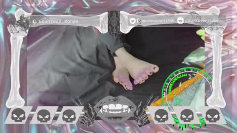 Countess Bones online show from 18, 12, 2024