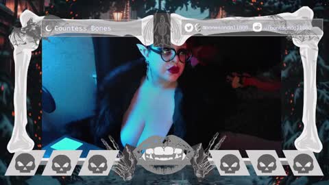 Countess Bones online show from 25, 12, 2024