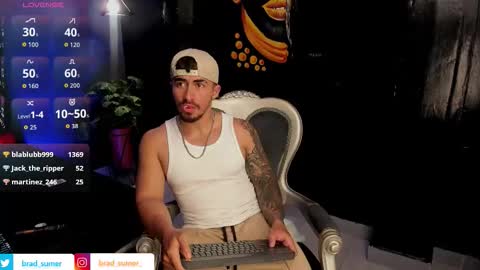 Snapshot of brad_summer chatting on 11, 3, 2026 brad summer online show from 11, 3, 2026