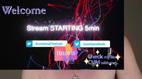 Snapshot of bunnieandthedude chatting on 24, 2, 2025 BUNNIE and THE DUDE TheLebowskis online show from 24, 2, 2025