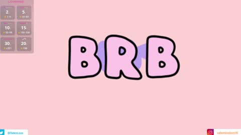 Valentina  online show from 22, 12, 2024