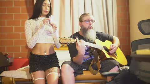 Cheesburger Jesus and whoever showed up. online show from 4, 10, 2025