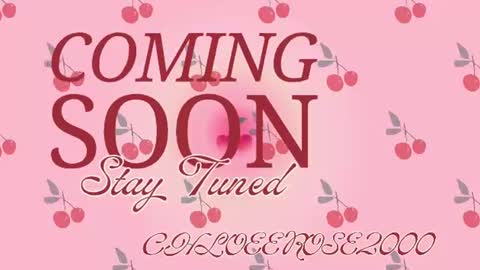 ChloeeRose online show from 13, 7, 2026