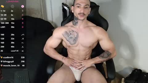 Snapshot of colombianmuscle8 chatting on 19, 2, 2025 colombianmuscle8 online show from 19, 2, 2025