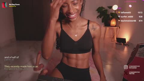 Snapshot of connie_west0 chatting on 1, 1, 2025 independent model online show from 1, 1, 2025