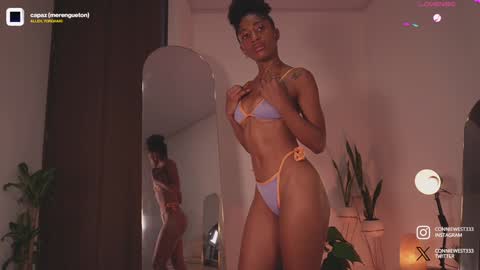 Snapshot of connie_west0 chatting on 19, 1, 2025 independent model online show from 19, 1, 2025