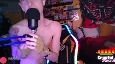 CryptidTwink online show from 19, 3, 2026