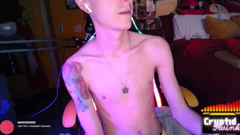 CryptidTwink online show from 25, 3, 2026