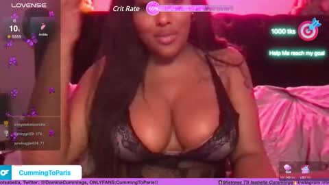 Cumming To Mistress Isabella Cummings online show from 11, 12, 2024