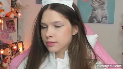 Snapshot of cutierori chatting on 23, 1, 2025 Rori  Instagram cutierori  online show from 23, 1, 2025