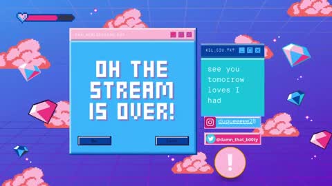 Snapshot of damn_that_booty chatting on 27, 5, 2026 Criss online show from 27, 5, 2026