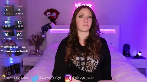 Devyn Reign online show from 19, 12, 2025