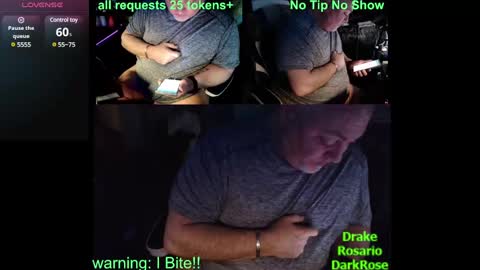 Drake D Vamp aka Drake DarkRose online show from 14, 1, 2025