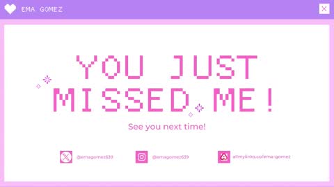 Ema gomez online show from 12, 3, 2025