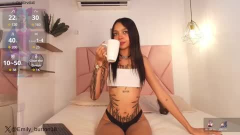 Emily Burton online show from 25, 3, 2026