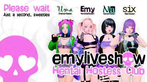 Snapshot of emyliveshow chatting on 12, 3, 2026 Hentai Hostess Club online show from 12, 3, 2026