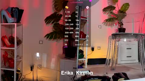 Snapshot of erika_kirman chatting on 14, 5, 2026 Erika online show from 14, 5, 2026