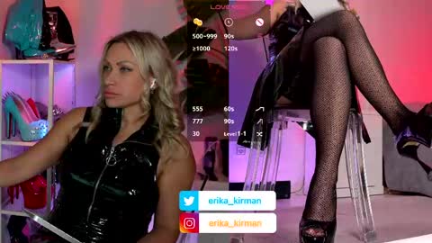 Snapshot of erika_kirman chatting on 28, 5, 2026 Erika online show from 28, 5, 2026