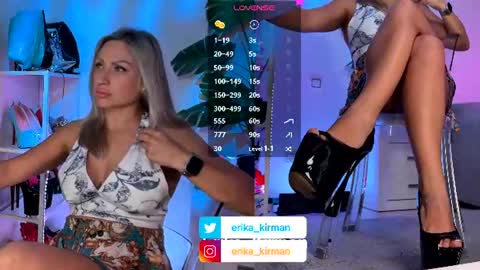 Snapshot of erika_kirman chatting on 3, 7, 2026 Erika online show from 3, 7, 2026