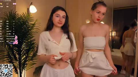 Kira and Kamila online show from 27, 2, 2025