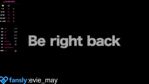 Snapshot of evie_may chatting on 4, 2, 2026 Evie online show from 4, 2, 2026