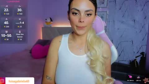 Snapshot of gabby_prieto chatting on 10, 8, 2026 Gaby online show from 10, 8, 2026