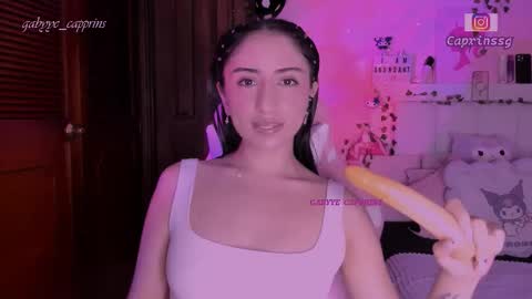 gabyye capprins online show from 11, 2, 2026